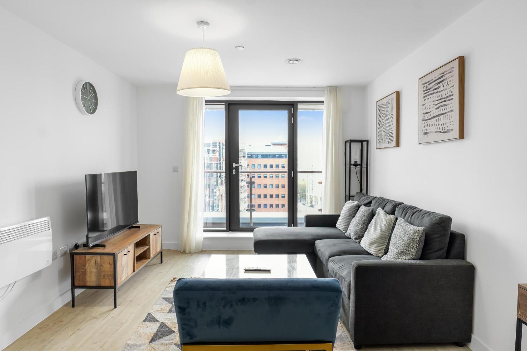 High Rise 2 Bedroom & 2 Bath Apartment With Parking, Balcony & Amazing View Mánchester Exterior foto