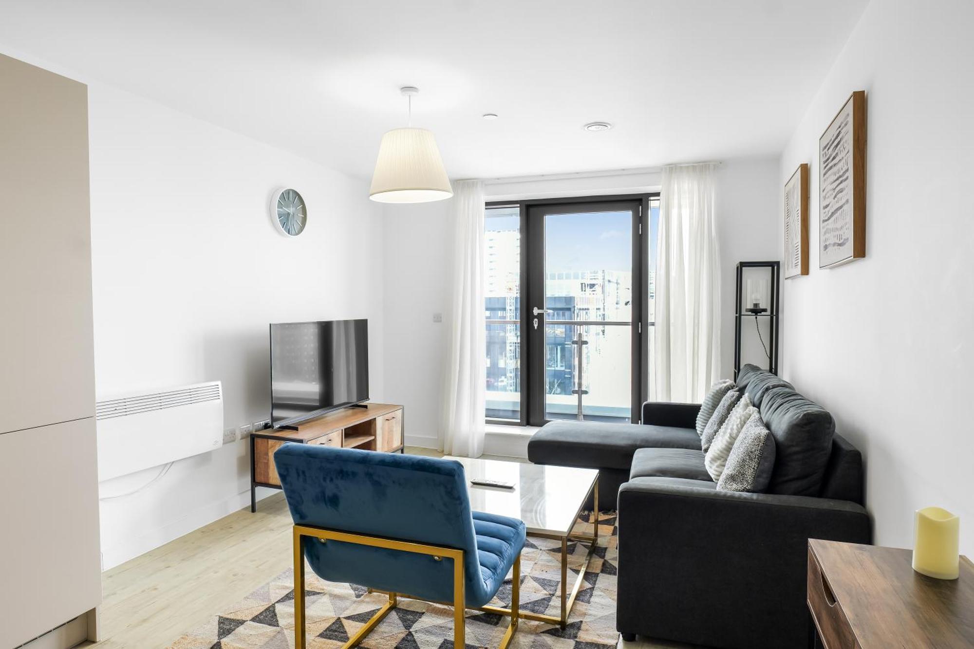 High Rise 2 Bedroom & 2 Bath Apartment With Parking, Balcony & Amazing View Mánchester Exterior foto