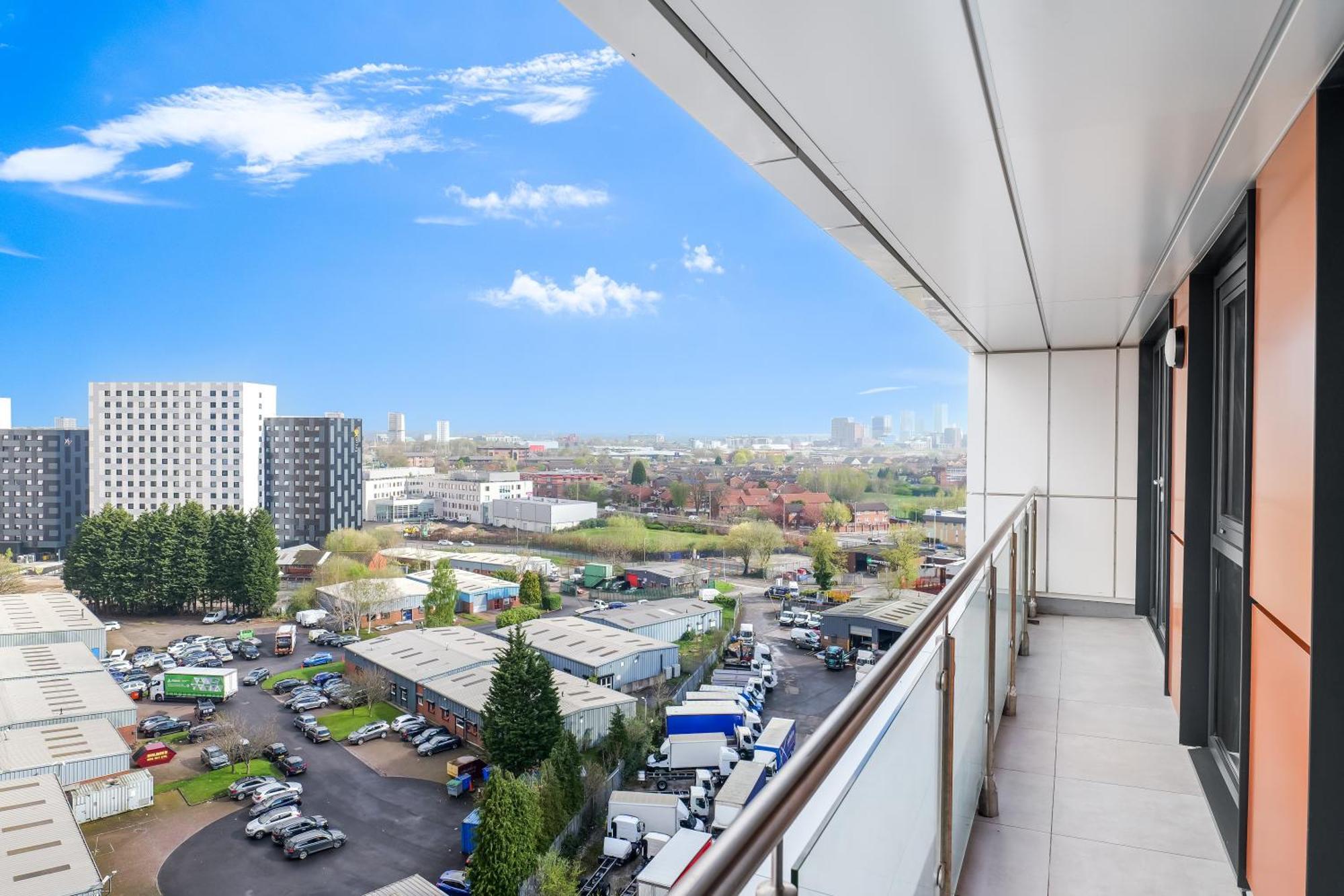 High Rise 2 Bedroom & 2 Bath Apartment With Parking, Balcony & Amazing View Mánchester Exterior foto